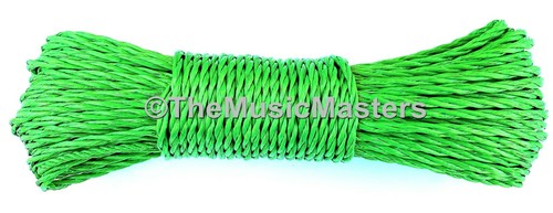 Green 100ft twisted poly - green,